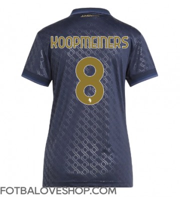 Juventus Teun Koopmeiners #8 Dámské Alternativní Dres 2024-25 Krátký Rukáv